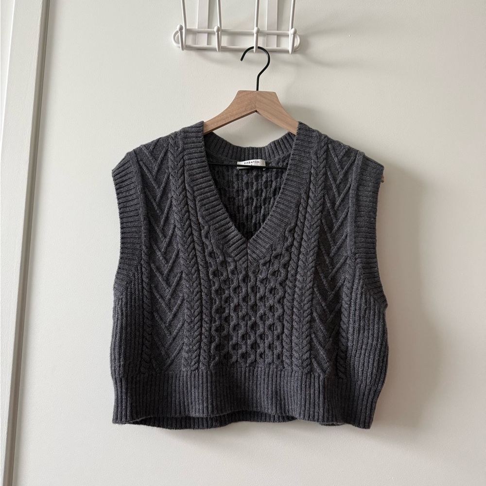 Aritzia Babaton Emporia Wool Sweater Vest